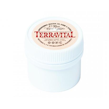 Intenzívna pleťová maska pre suchú pleť, Terravital, 30 ml