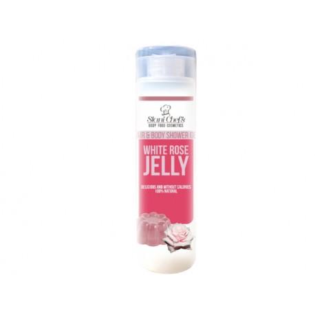 Sprchový gél na vlasy a telo, White Rose Jelly, 250 ml