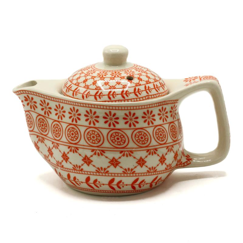 Bylinná čajová súprava - čajník / šálky - Jantárový