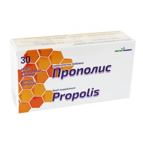 Propolis, podpora imunity, 30 kapsúl