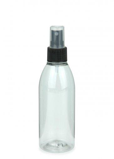 PET fľaša RIGOLETTO 200 ml číra s rozprašovačom 24/410