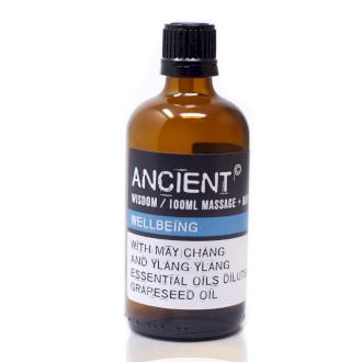 Masážny olej s esenciálnymi olejmi Wellbeing