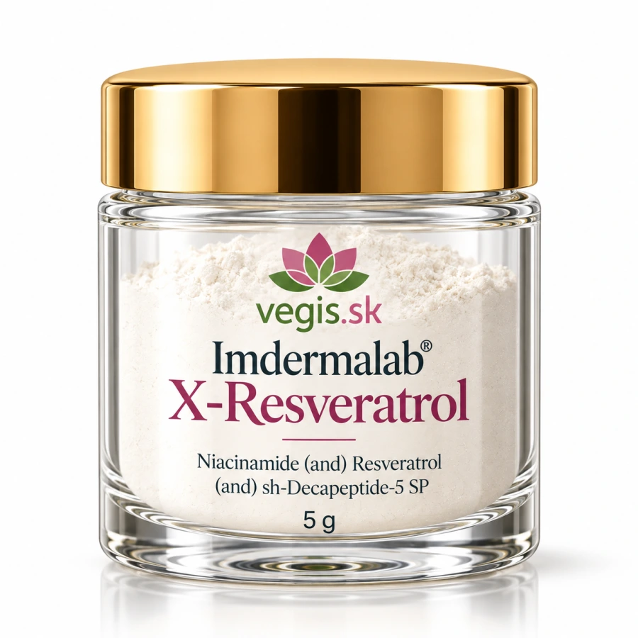 Imdermalab® X-Resveratrol | Resveratrol, niacínamid a peptid na pigmentácie
