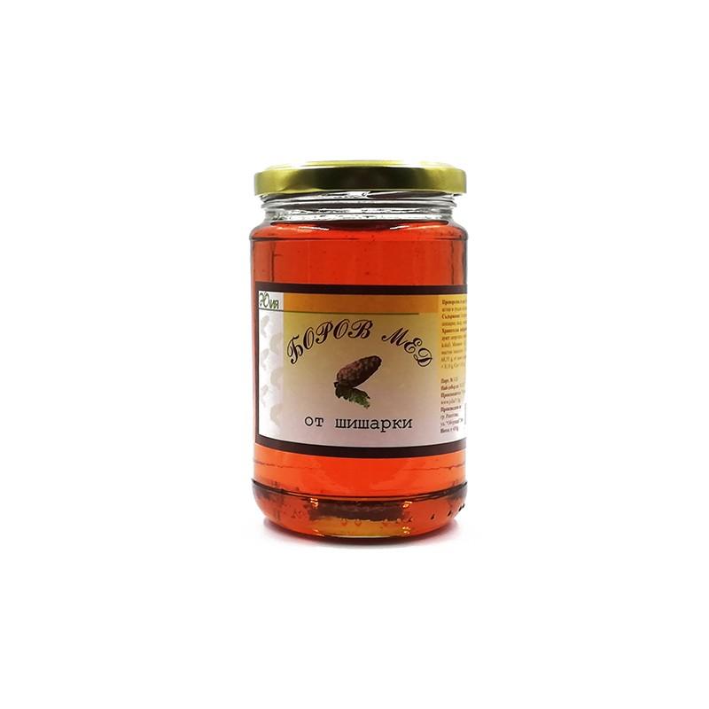 Bulharský borovicový med, prírodný, 450 g