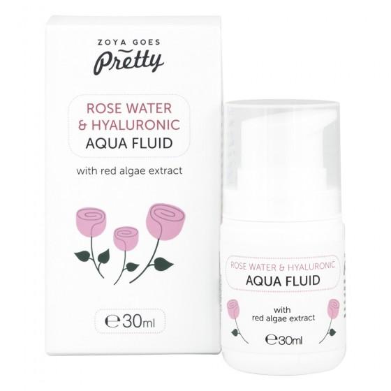 Rose water & Hyaluronic Aqua Facial Fluid, Zoya Goes Pretty ®, 30 ml