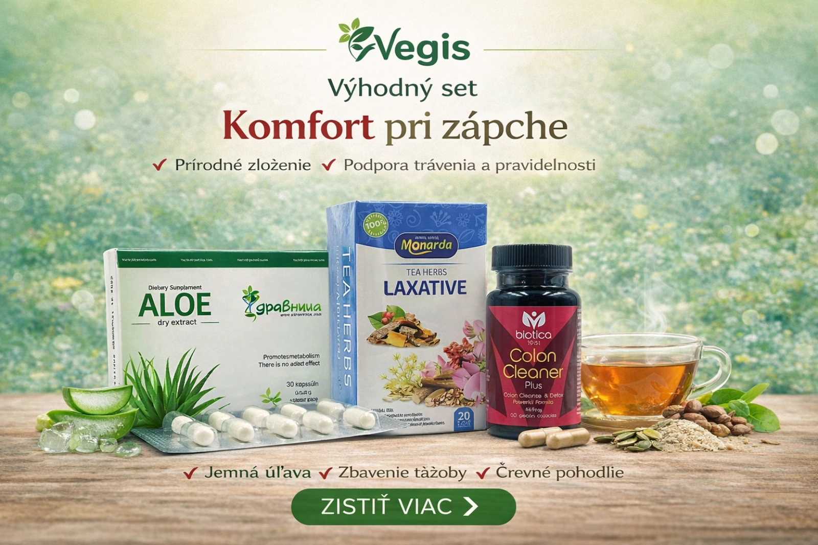 Set Komfort pri zápche