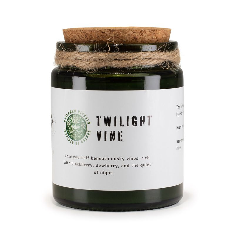 🌿 Sójová sviečka Súmraková liana – Twilight Vine Woodwick 160 g