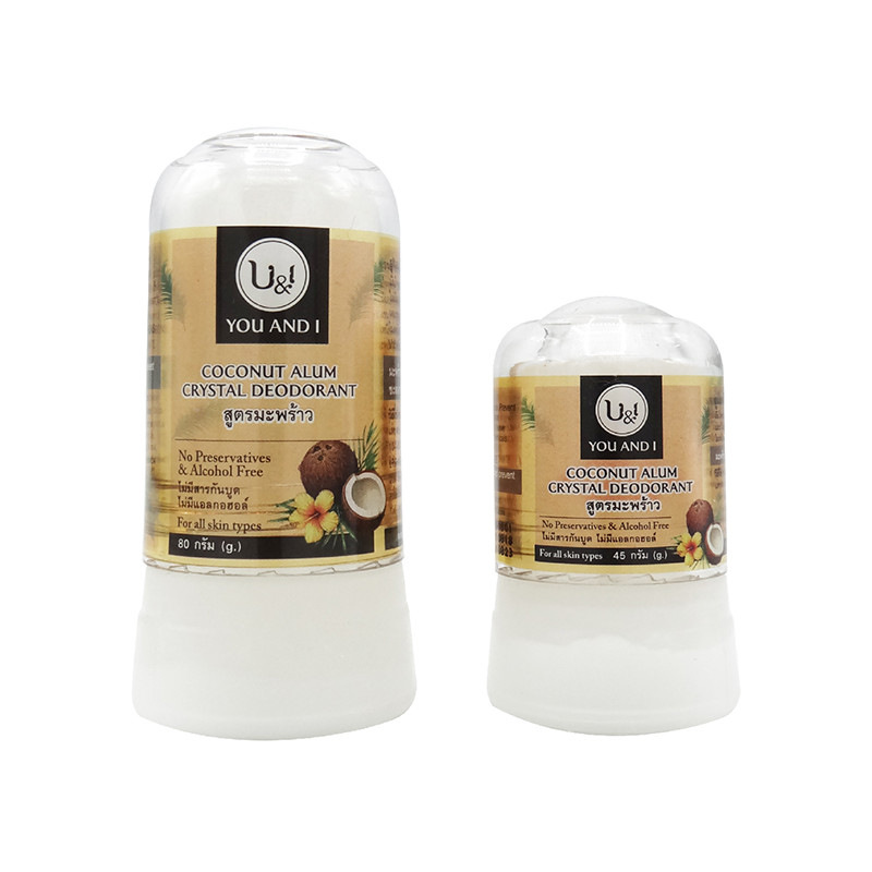 Prírodný kryštálový deodorant Kokos U&I | 45 g / 80 g