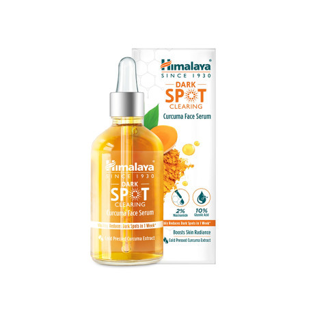 Pleťové sérum s kurkumou na tmavé škvrny, Himalaya, 30 ml