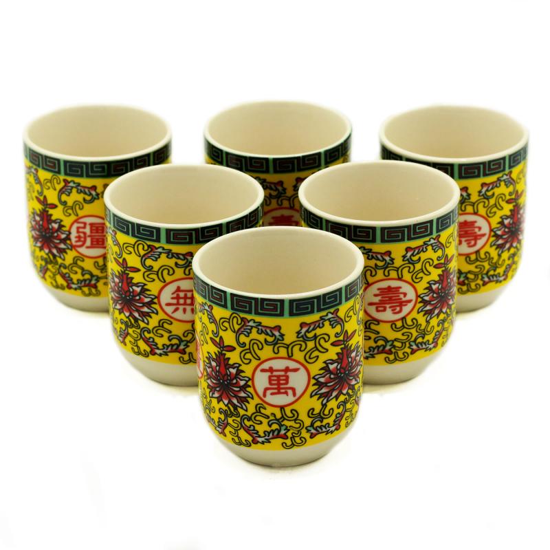 Bylinná čajová súprava - čajník / šálky - Orientálny Dizajn