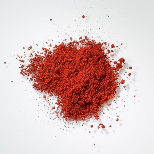 Červený hydrofilný kozmetický pigment 1