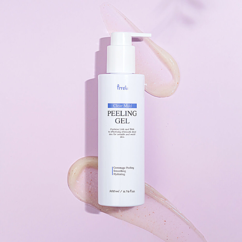 PRRETI Clear Mild Peeling Gel - Jemný peelingový gél, 200 ml