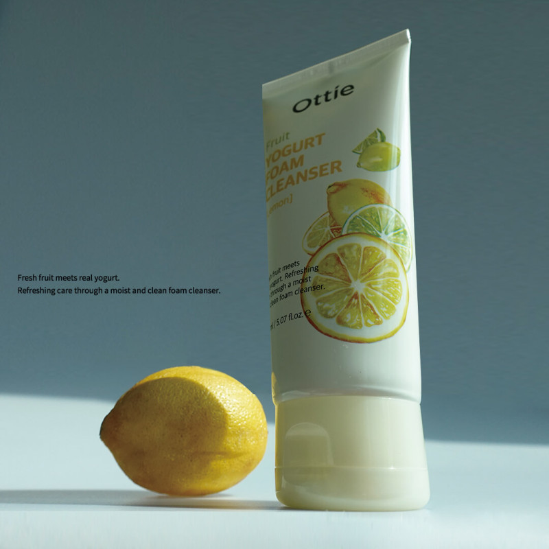 OTTIE Fruit Yogurt Foam Cleanser Lemon, 150ml 1