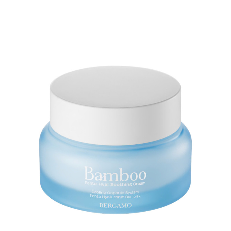 BERGAMO Bamboo Penta-Hyal Soothing Cream - upokojujúci krém, 50 g 2