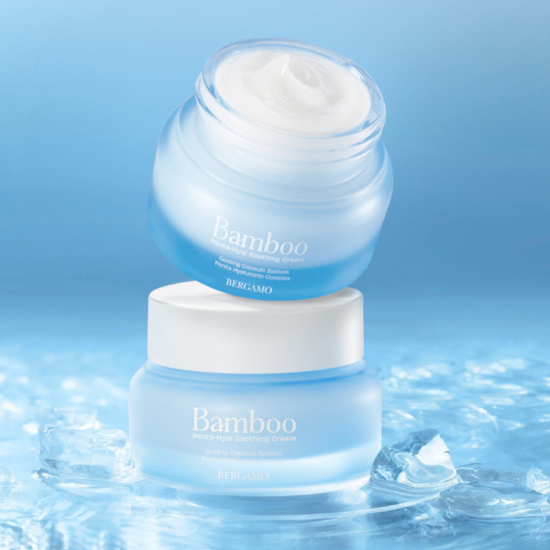 BERGAMO Bamboo Penta-Hyal Soothing Cream - upokojujúci krém, 50 g 3