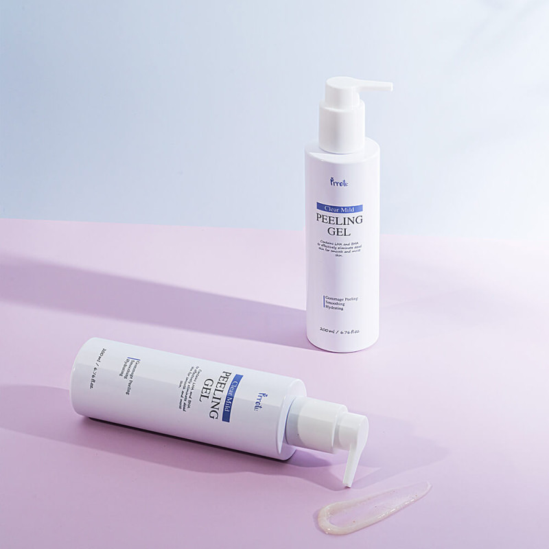 PRRETI Clear Mild Peeling Gel - Jemný peelingový gél, 200 ml 4