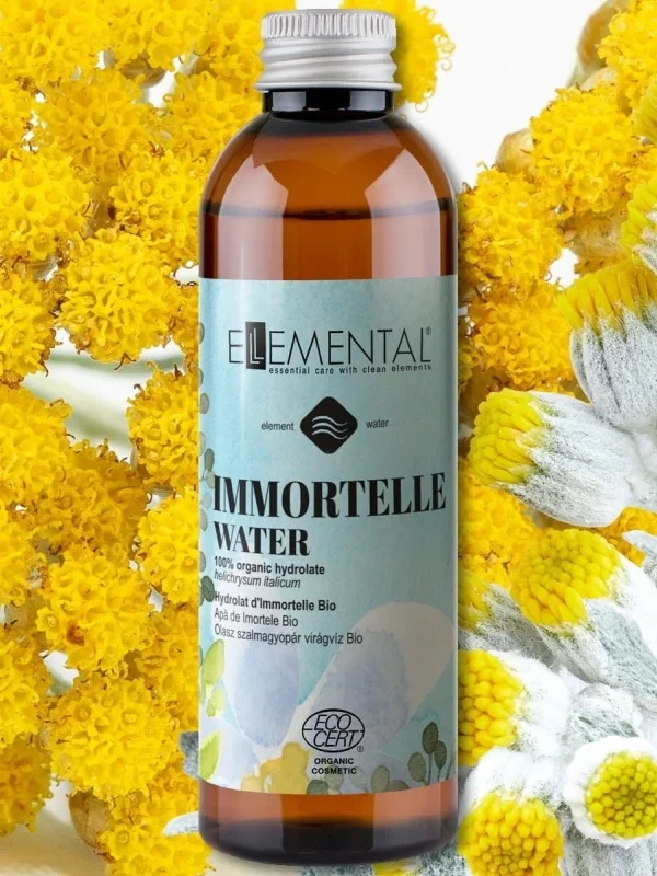 Slamienková voda Bio – hydrolát Helichrysum italicum 4