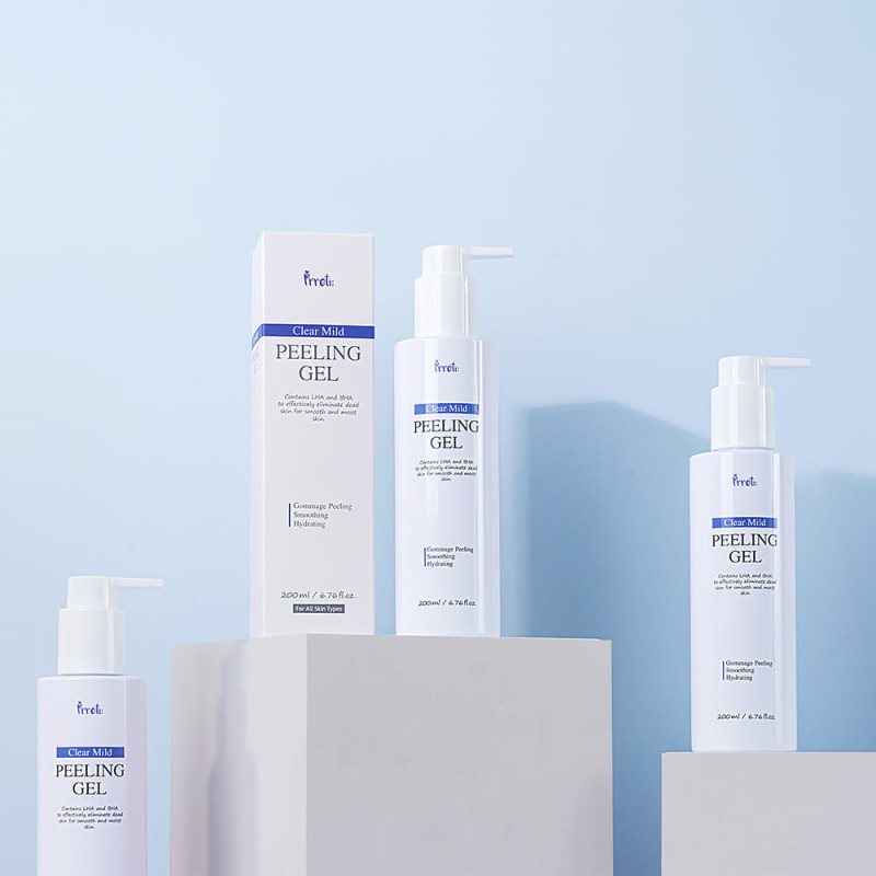 PRRETI Clear Mild Peeling Gel - Jemný peelingový gél, 200 ml 3
