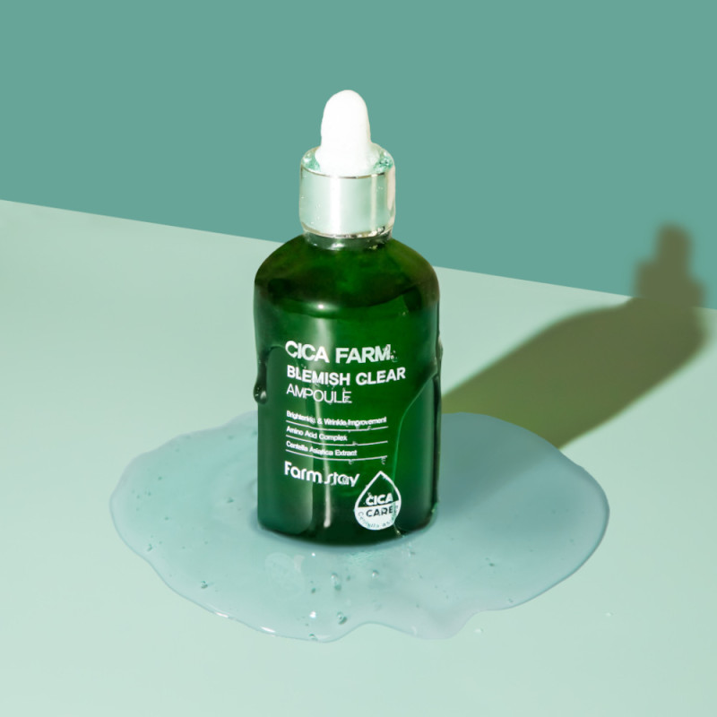 FARMSTAY CICA FARM BLEMISH CLEAR AMPOULE, 100 ml