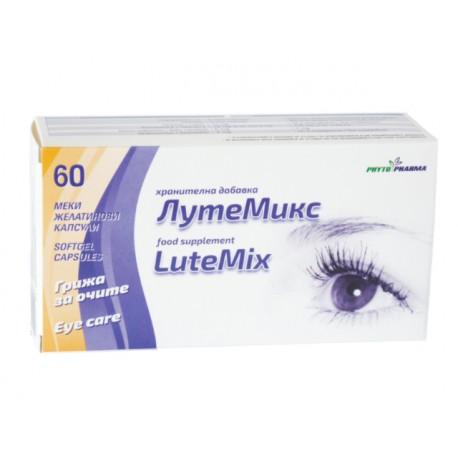 LuteMix, starostlivosť o oči, PhytoPharma, 60 kapsúl