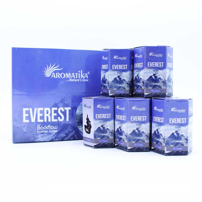 Balenie 10 kusov Masala Vonných Kužeľov Tečúci Dym - Everest