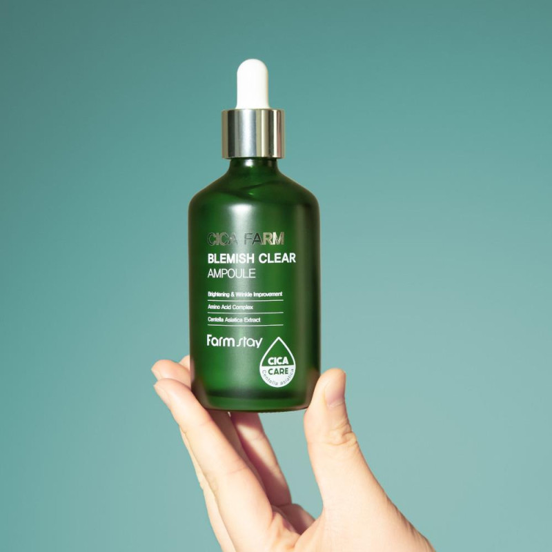 FARMSTAY CICA FARM BLEMISH CLEAR AMPOULE, 100 ml 3