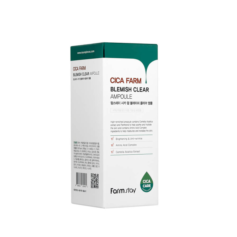 FARMSTAY CICA FARM BLEMISH CLEAR AMPOULE, 100 ml 2