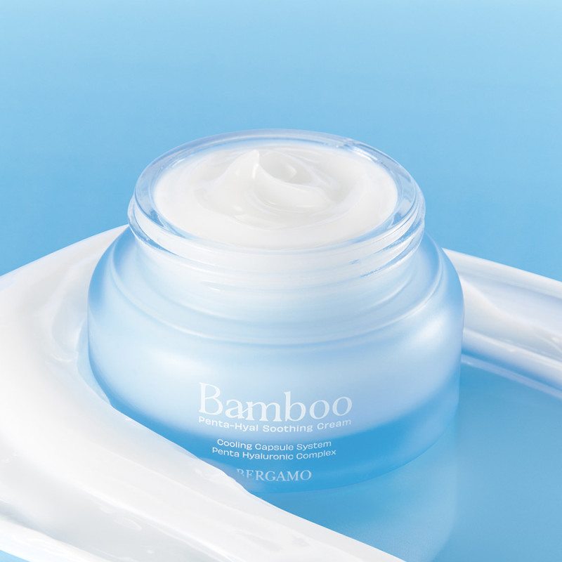 BERGAMO Bamboo Penta-Hyal Soothing Cream - upokojujúci krém, 50 g