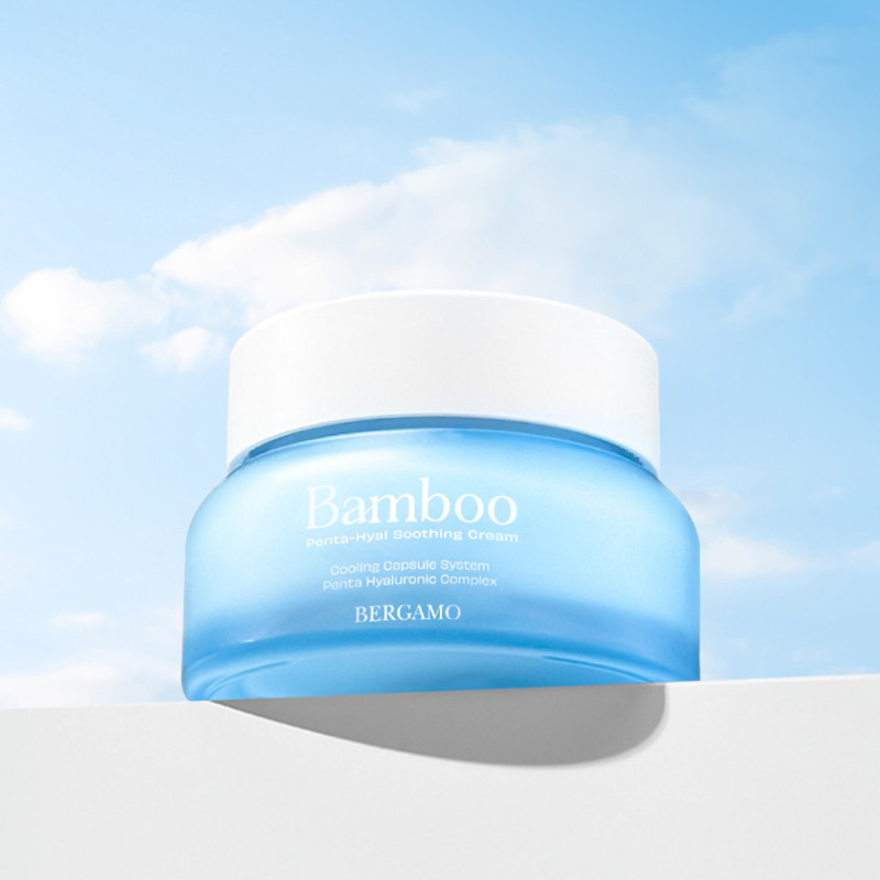 BERGAMO Bamboo Penta-Hyal Soothing Cream - upokojujúci krém, 50 g 5