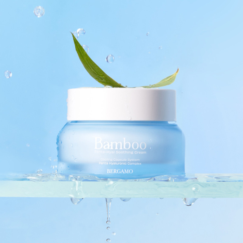 BERGAMO Bamboo Penta-Hyal Soothing Cream - upokojujúci krém, 50 g 4