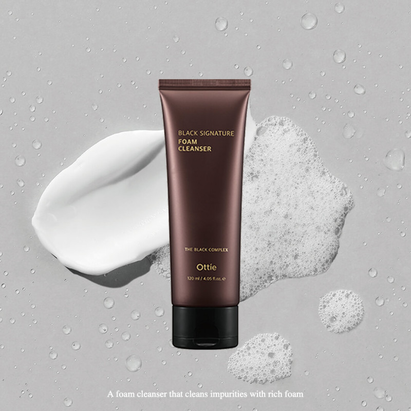 OTTIE Black Signature Čistiaca pena, 120 ml 4