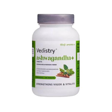 Ashwagandha+, Ashwagandha a Piper longum, Vedistry - 60 tabliet