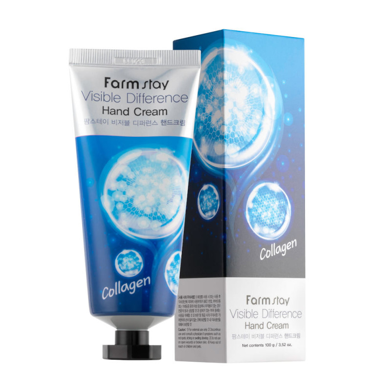 FARMSTAY VISIBLE DIFFERENCE Krém na rukys kolagénom, 100 ml 3
