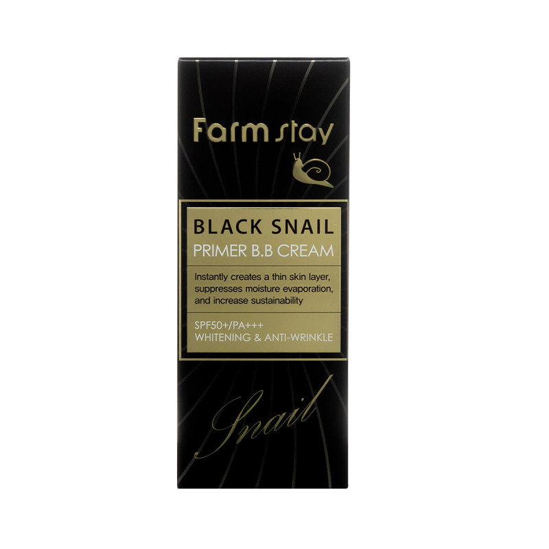 FARMSTAY BLACK SNAIL PRIMER BB krém, 50 g 1