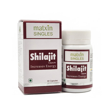 Shilajit, Zvýšenie energie, Matxin, 60 kapsúl