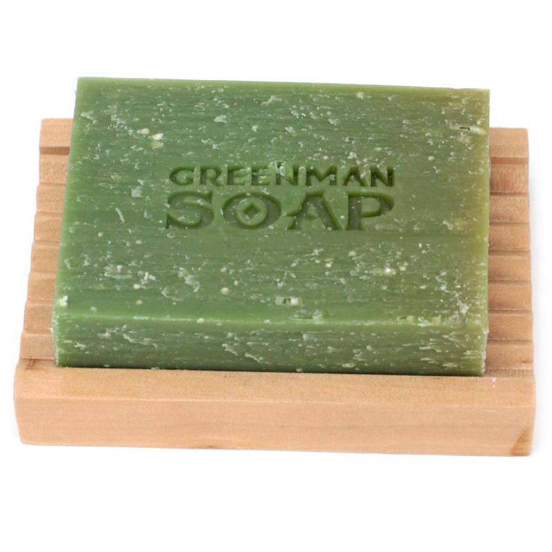 Greenman Mydlo - Záhradníkov pomocník (peelingové – CITRÓN A BAZALKA) 100g
