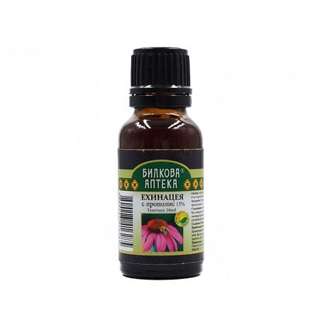 Echinacea s propolisom, bylinná tinktúra, Bioherba, 20 ml