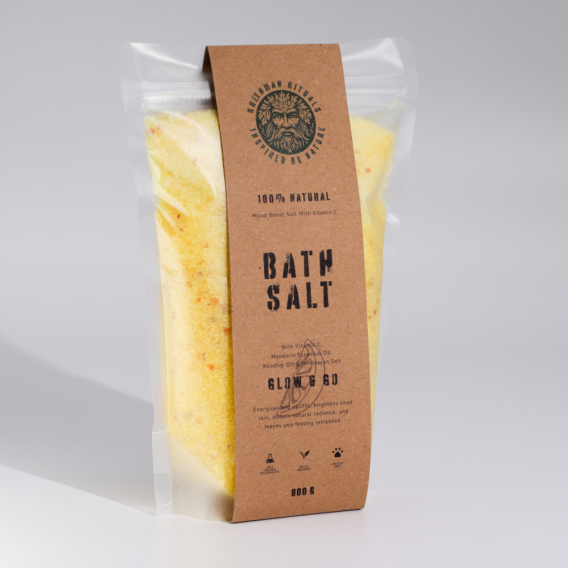 Epsomská kúpeľová soľ vitamín C & mandarínka – energia | 800 g 2