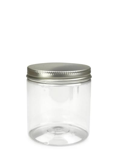 XXP 360/2880 ks R-PET plastová nádoba 250 ml číras hliníkovým skrutkovacím vekom 1