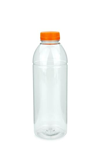 XXP 178/ 2025 ks R-PET fľaša Smoothie 750 ml číra so skrutkovacím uzáverom 6