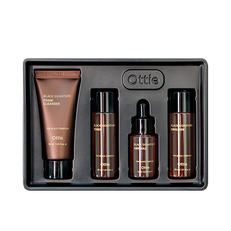 OTTIE Black Signature Miniature Set, 3 x 30 ml + 15 ml 1