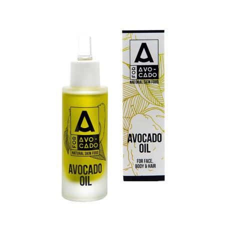 Avokádový olej, na tvár, telo a vlasy, A For Avocado, 30 ml