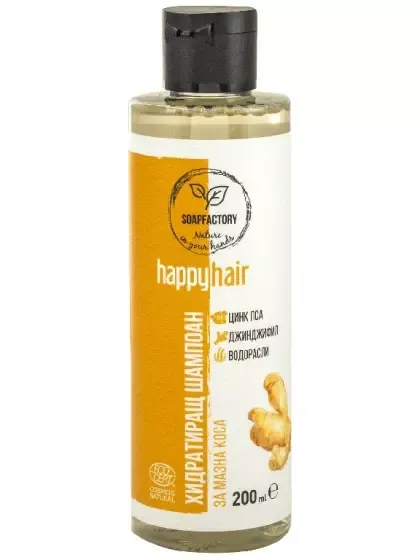 Hydratačný šampón na mastné vlasy, 200 ml
