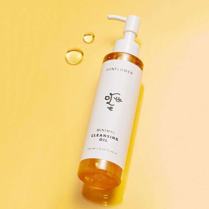 OTTIE Sunflower Minimal Cleansing Oil - čistiaci olej, 155 ml