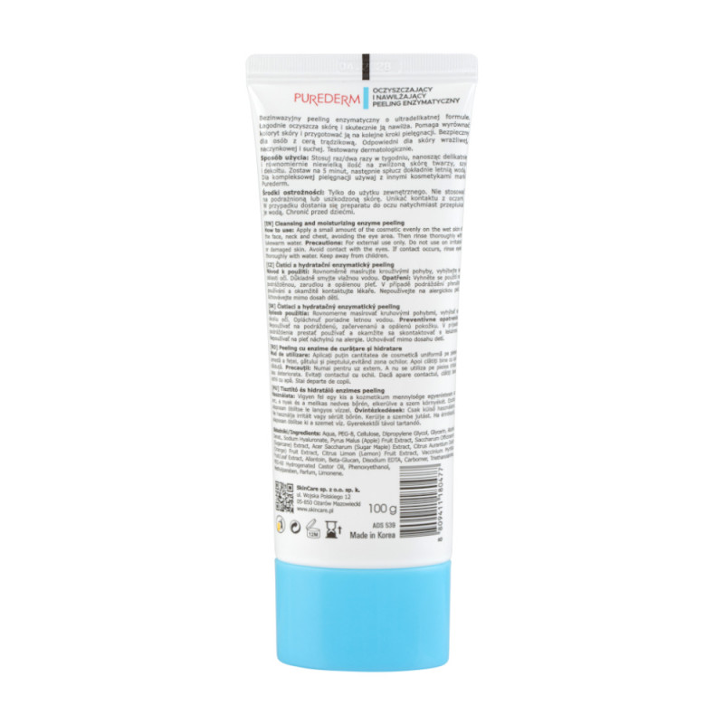 PUREDERM Enzymatický čistiaci peeling, 100 g 1