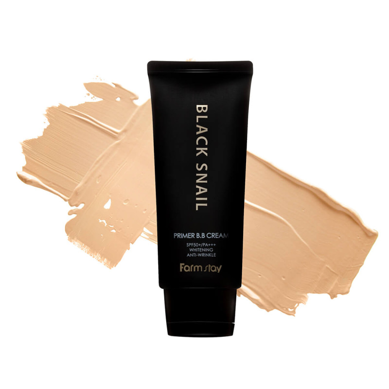 FARMSTAY BLACK SNAIL PRIMER BB krém, 50 g