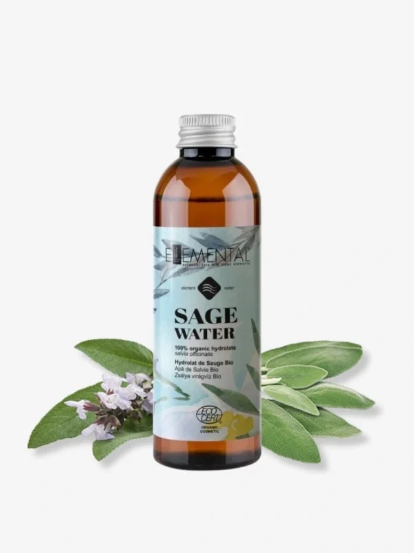 Šalviová voda BIO Ecocert – hydrolát Salvia officinalis