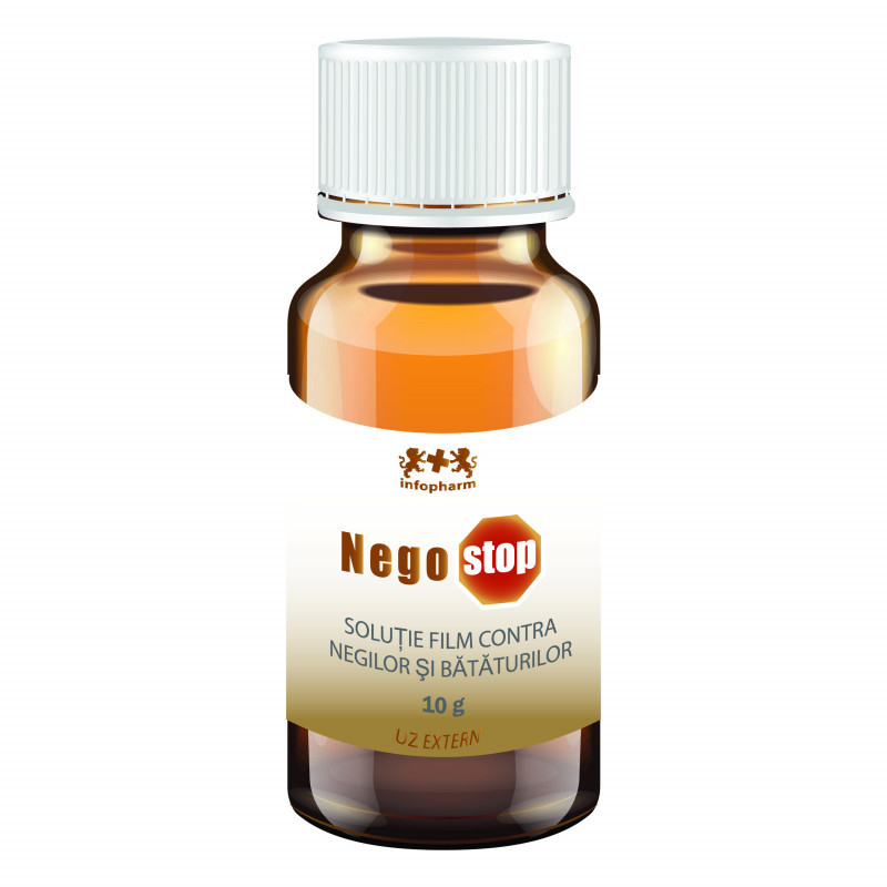 Negostop - Roztok proti bradaviciam a kurím okám (10 ml)