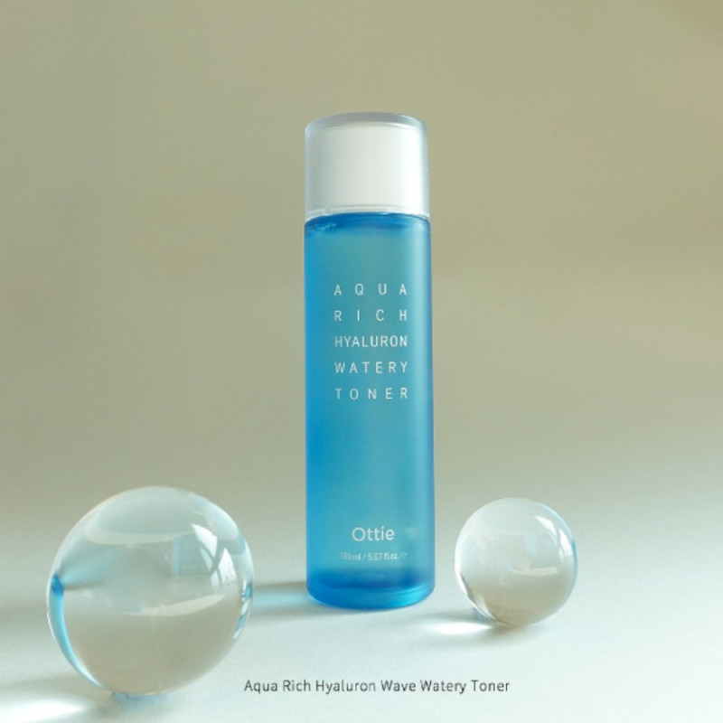 OTTIE Aqua Rich Hyaluron Watery Toner, 150ml 2