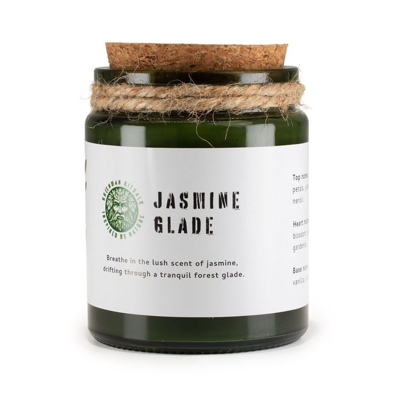 🌸 Sójová sviečka Jazmínová čistinka – Jasmine Glade Woodwick 160 g